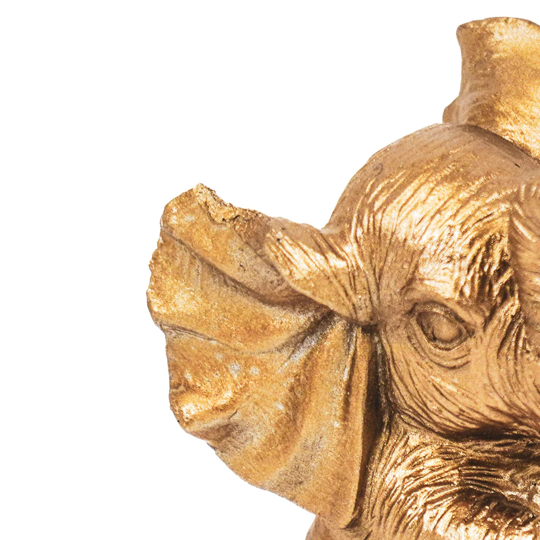 Goud Beeldje Baby Olifant – Grappig & Stralend