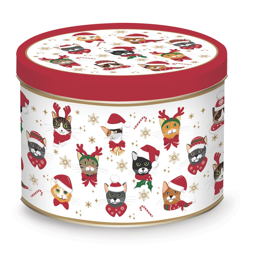 Christmas Gift Cats – Tin with Mug 350 ml