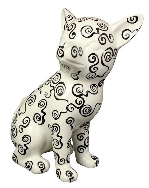 Groot Chihuahua Beeld 'Nanou' – Keramiek
