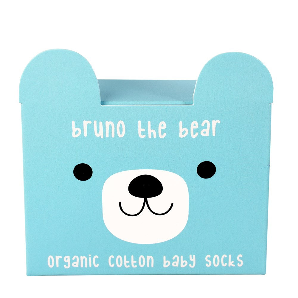Bruno Babysocken Blau – 0-3 Monate