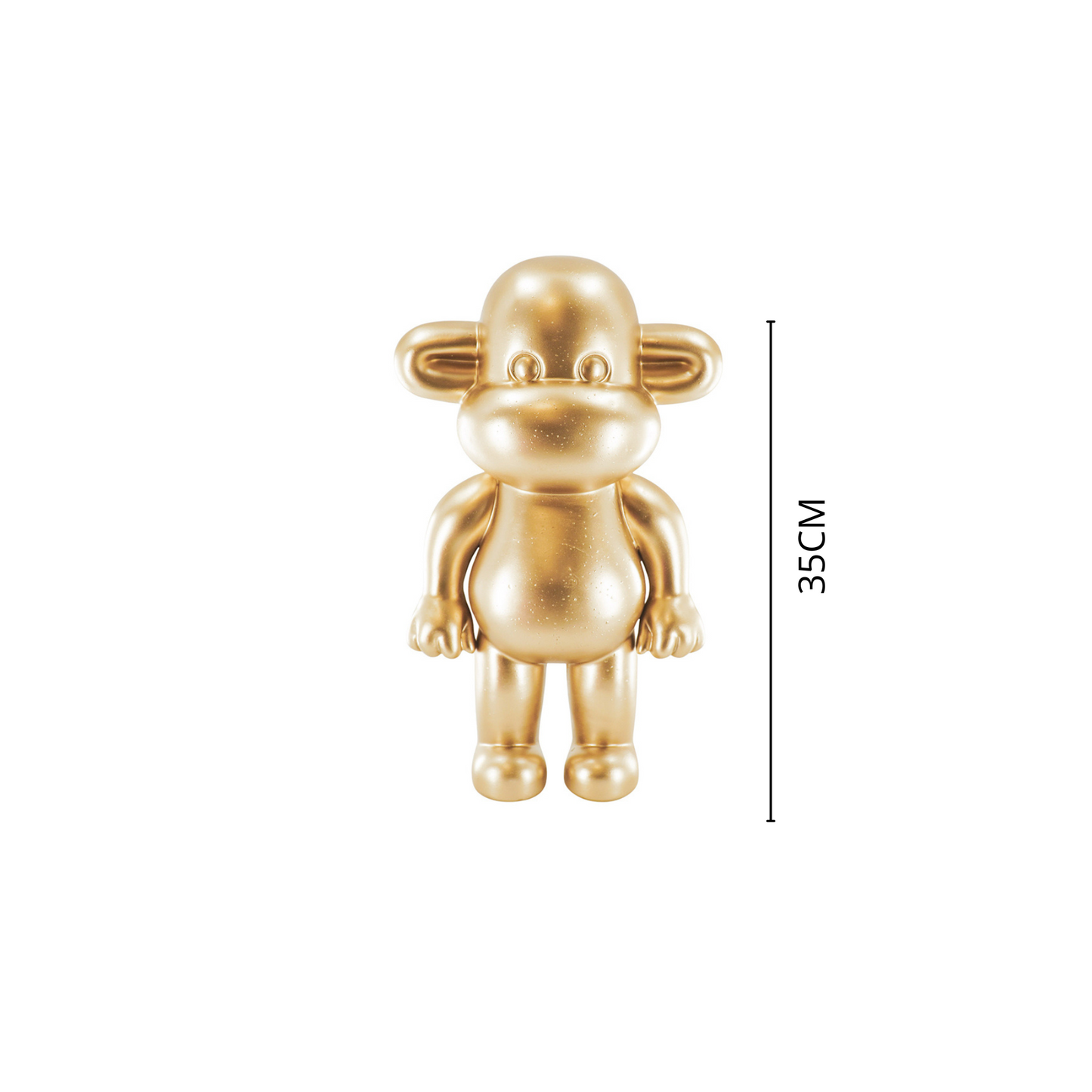 Monkey Legend Bild – Gold, Schwarz oder Pink | 3 Größen