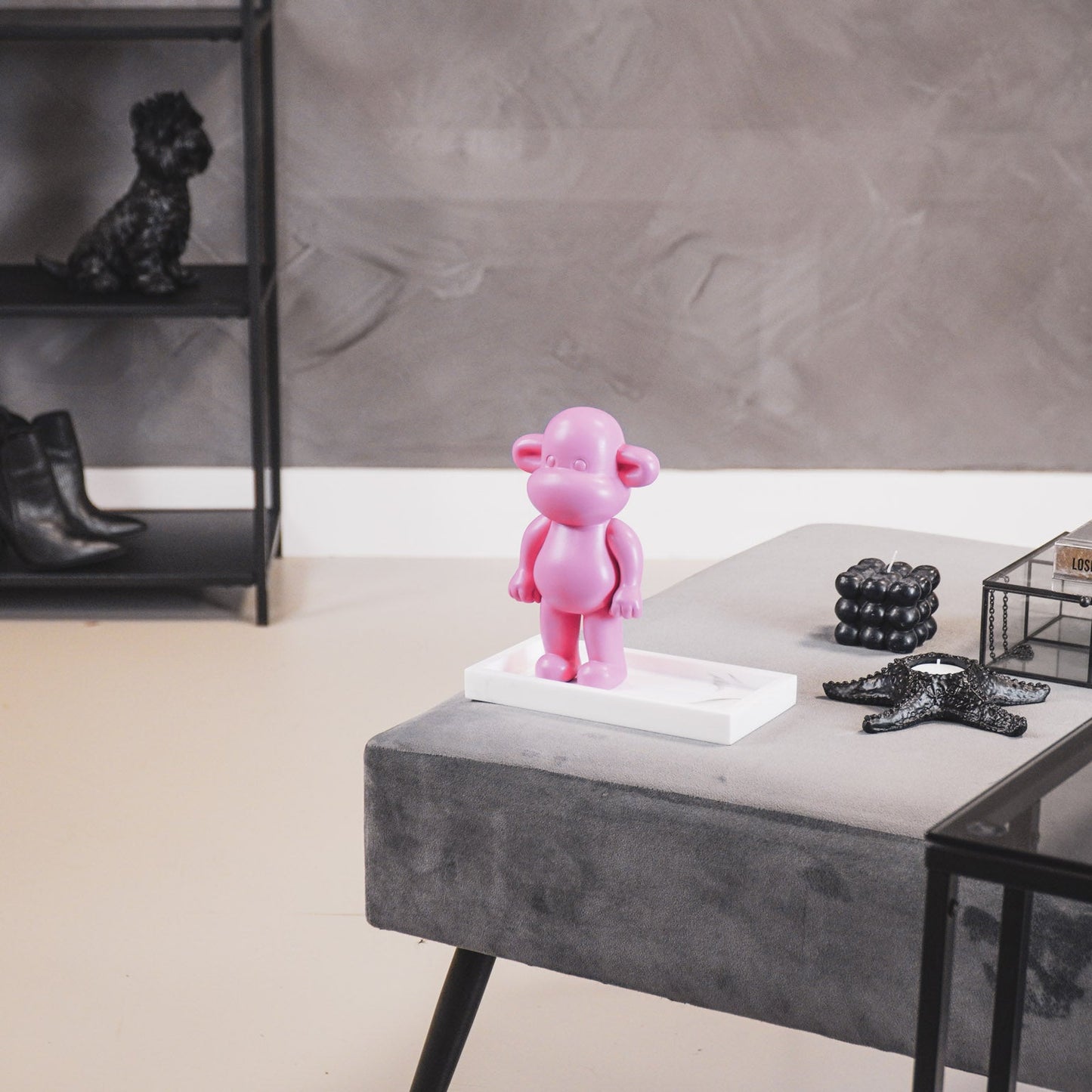 Monkey Legend Bild – Gold, Schwarz oder Pink | 3 Größen