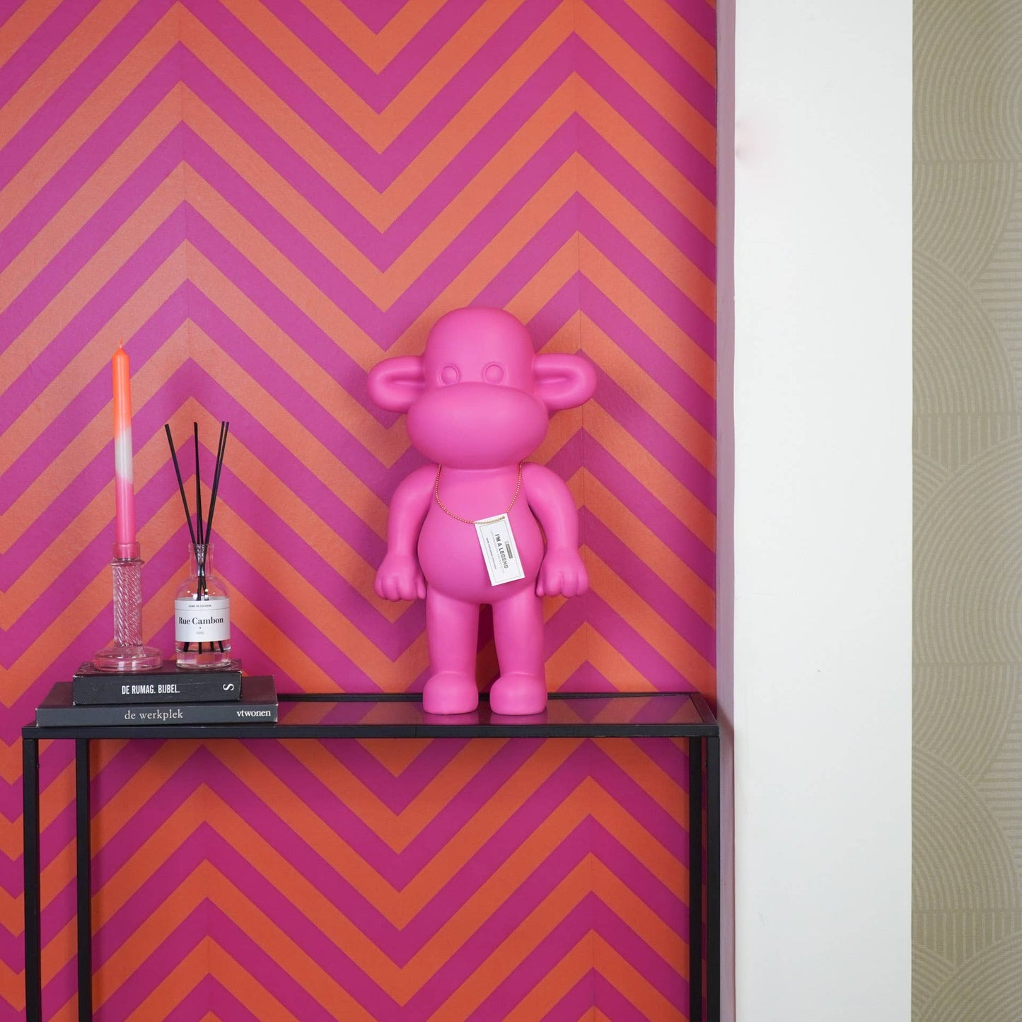 Monkey Legend Bild – Gold, Schwarz oder Pink | 3 Größen