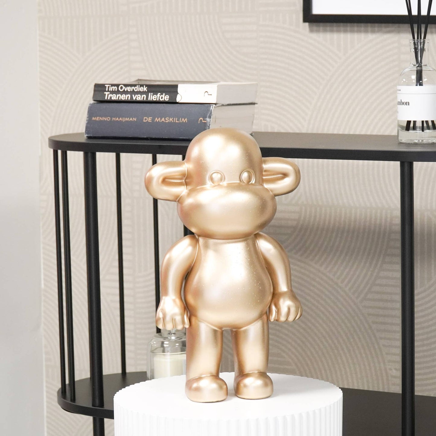 Monkey Legend Bild – Gold, Schwarz oder Pink | 3 Größen