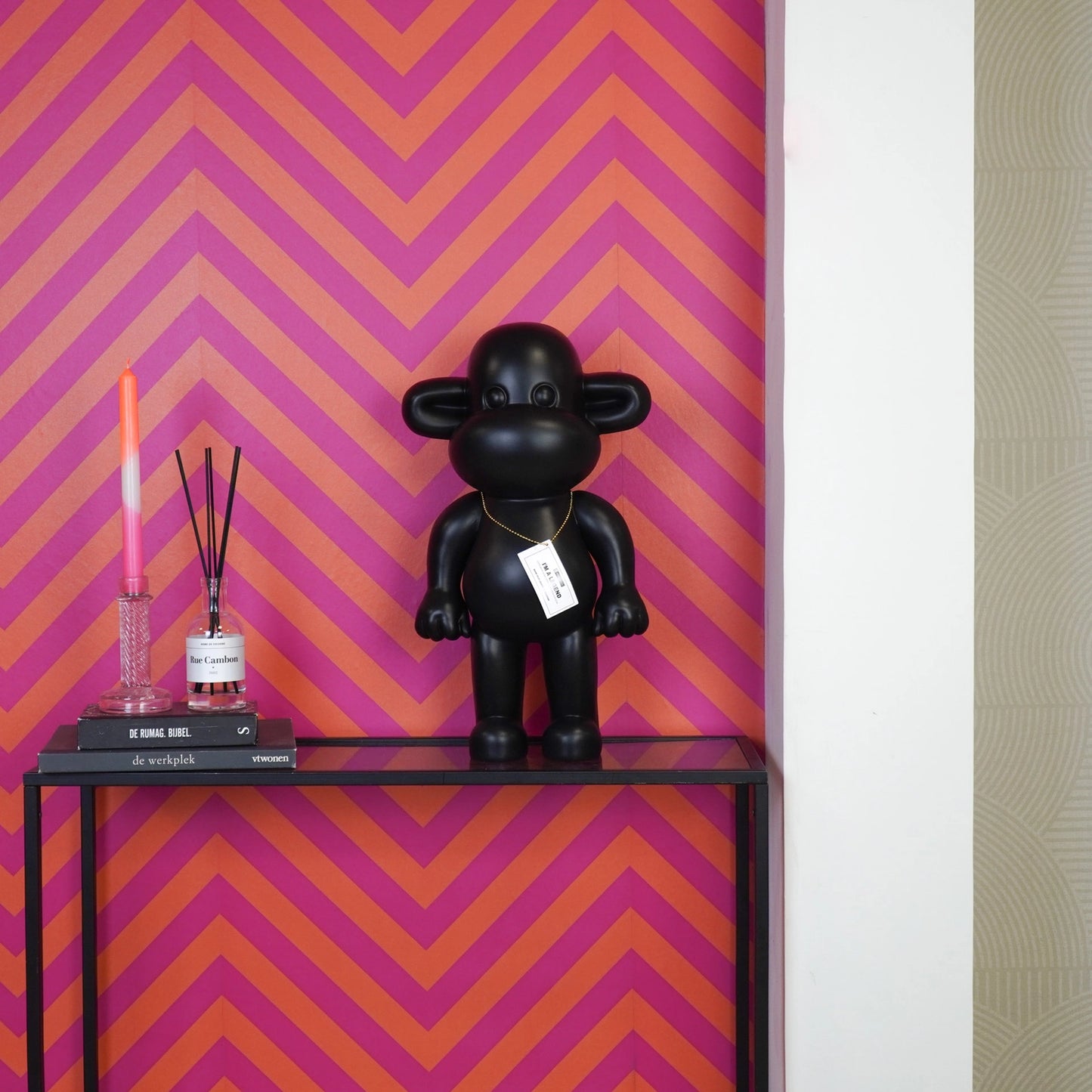 Monkey Legend Bild – Gold, Schwarz oder Pink | 3 Größen