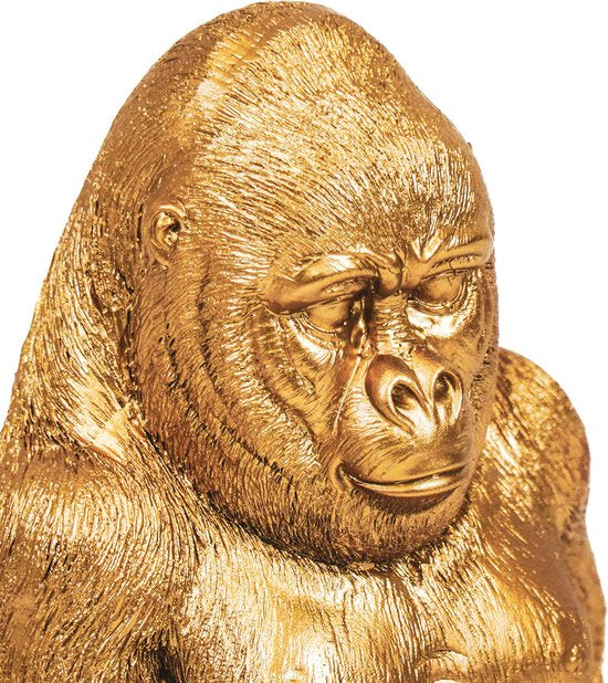 Gouden Gorilla Beeld – Stoer & Stijlvol
