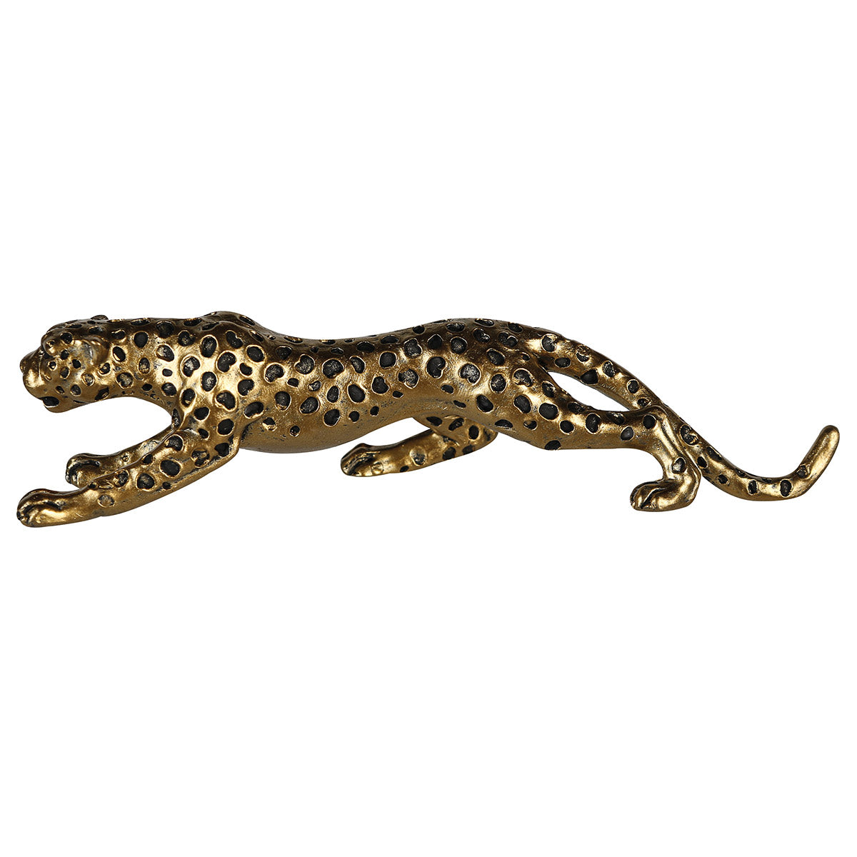 Gepardenfigur Antikgold – Klein & Elegant
