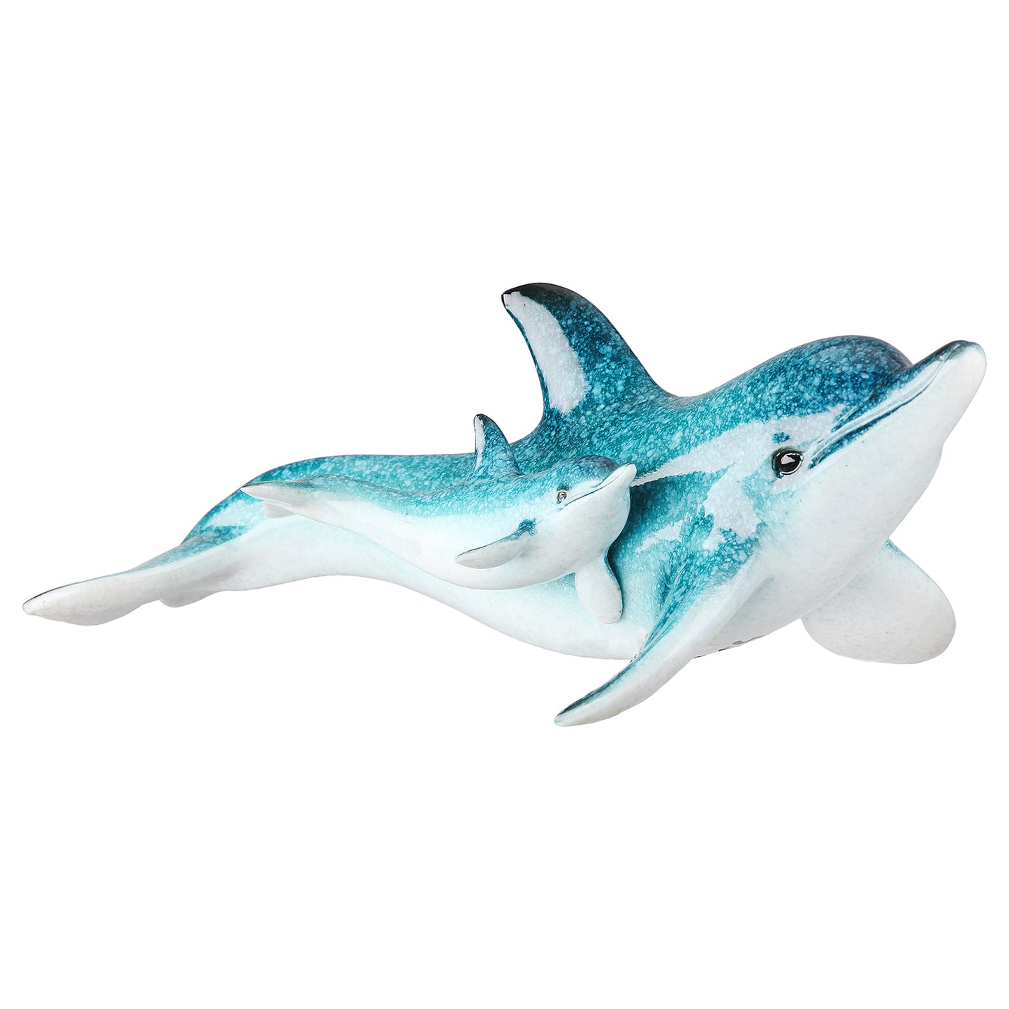 Polyresin Dolphin Statue – Solo or with Baby