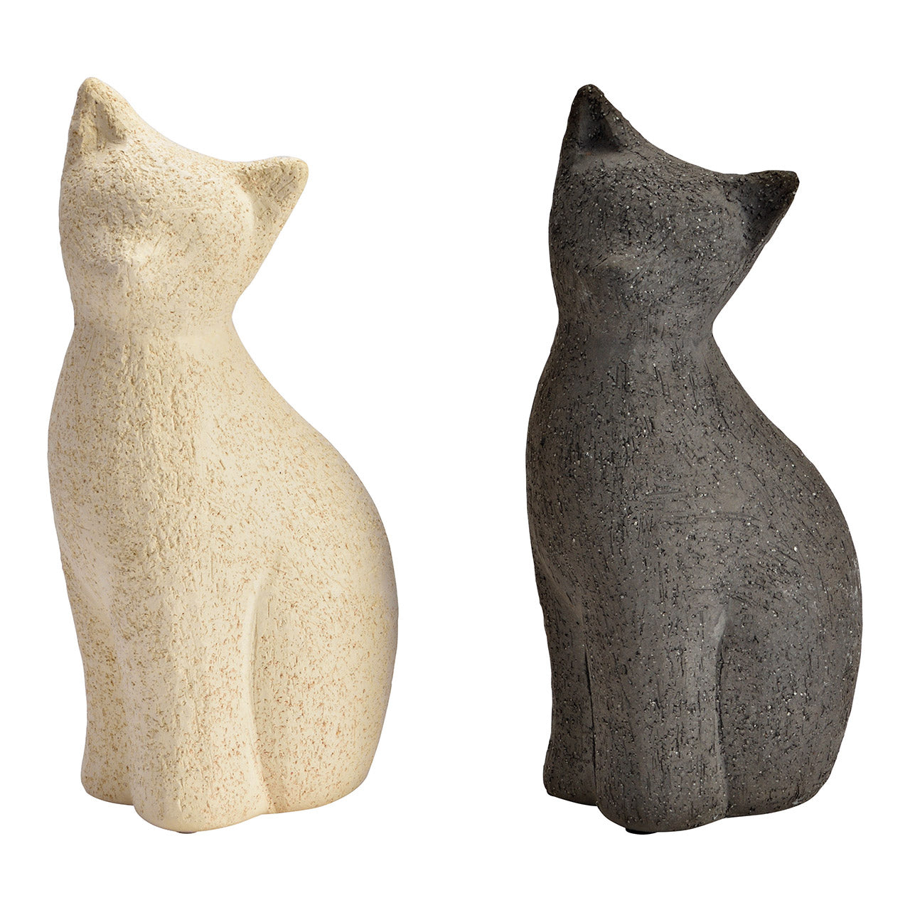 Kattenbeeld van Keramiek – Beige (2 Formaten)