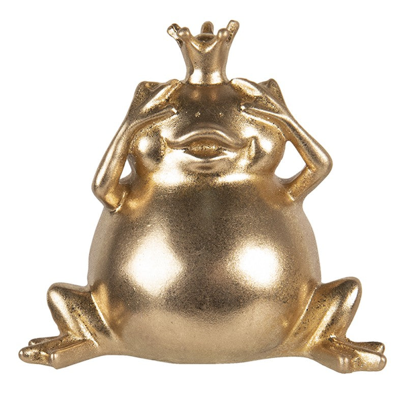 Gouden Kikkerbeelden Set – Horen, Zien & Zwijgen