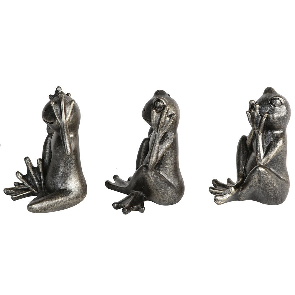 Set Antieke Kikkerbeelden – Horen, Zien & Zwijgen