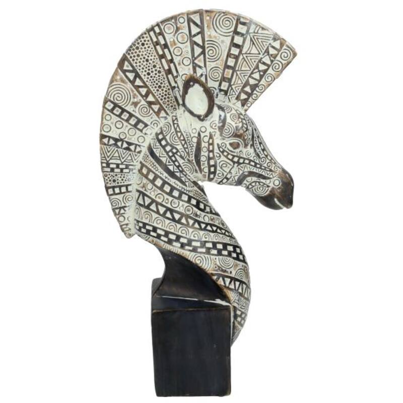 Auffälliges Zebra-Ornament – Künstlerischer Hingucker mit afrikanischem Flair