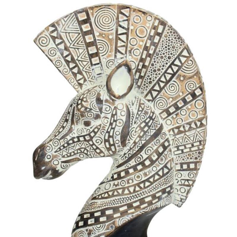 Auffälliges Zebra-Ornament – Künstlerischer Hingucker mit afrikanischem Flair