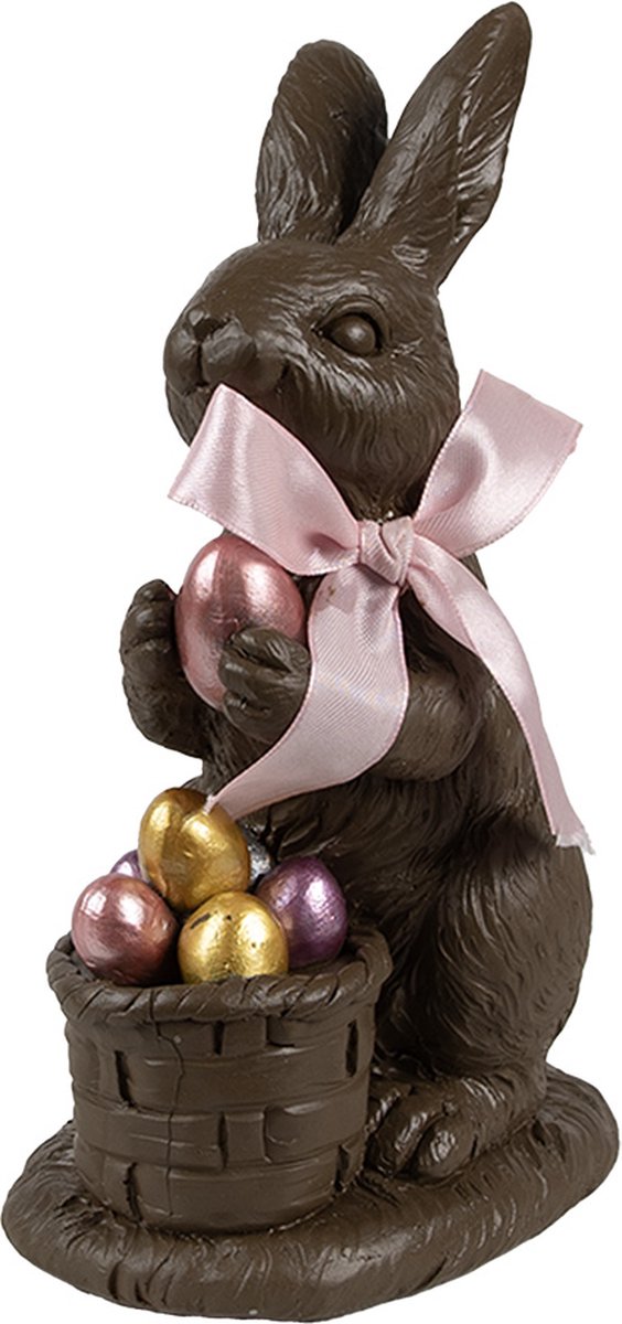Easter Bunny Figurine with Basket