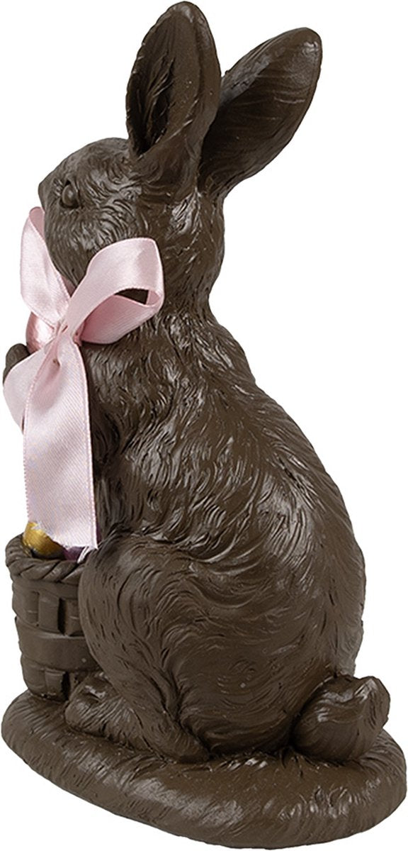 Easter Bunny Figurine with Basket