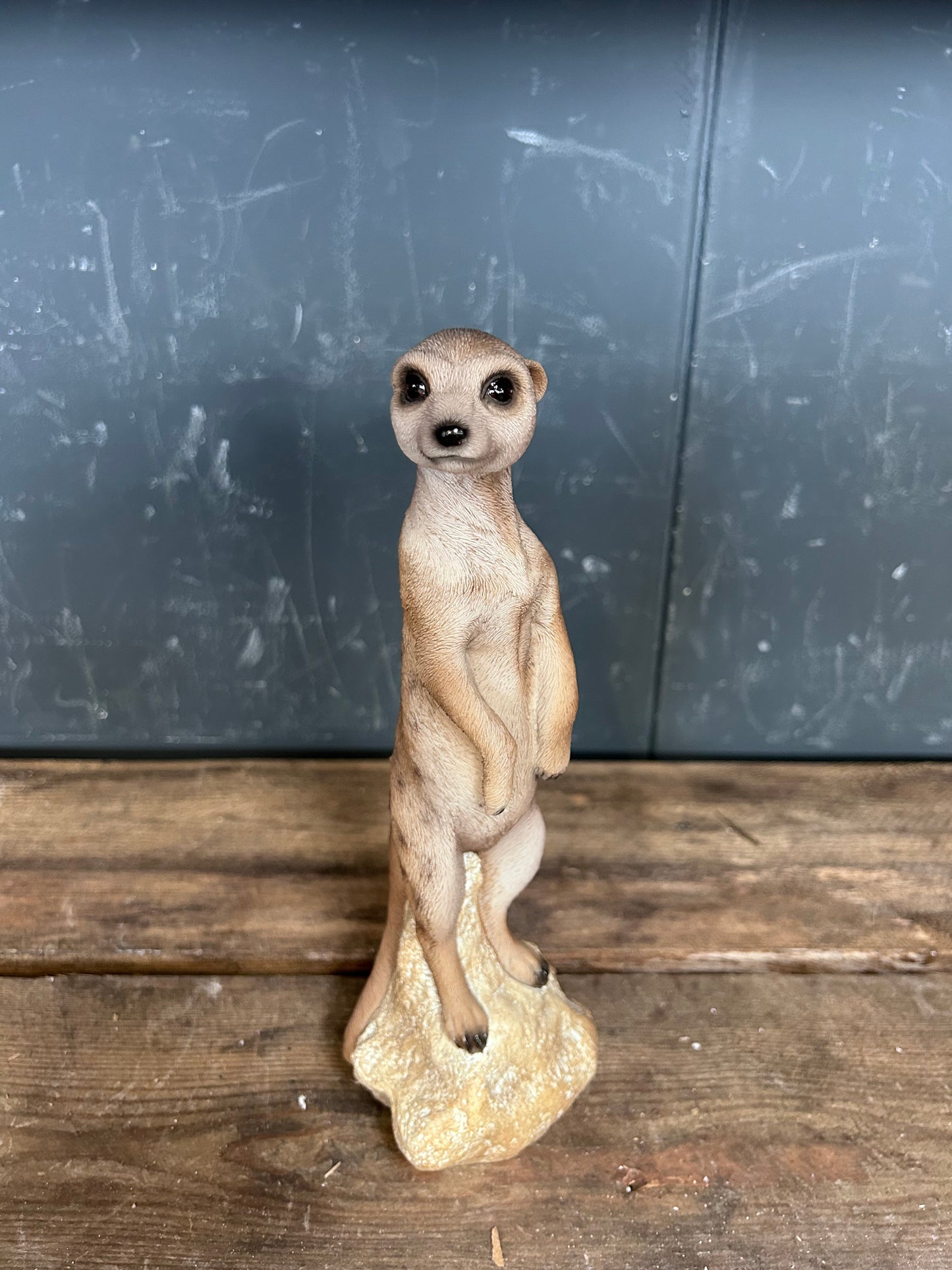 Erdmännchen-Statue – Einzigartige Tierstatue in Brauntönen | H&H Collections