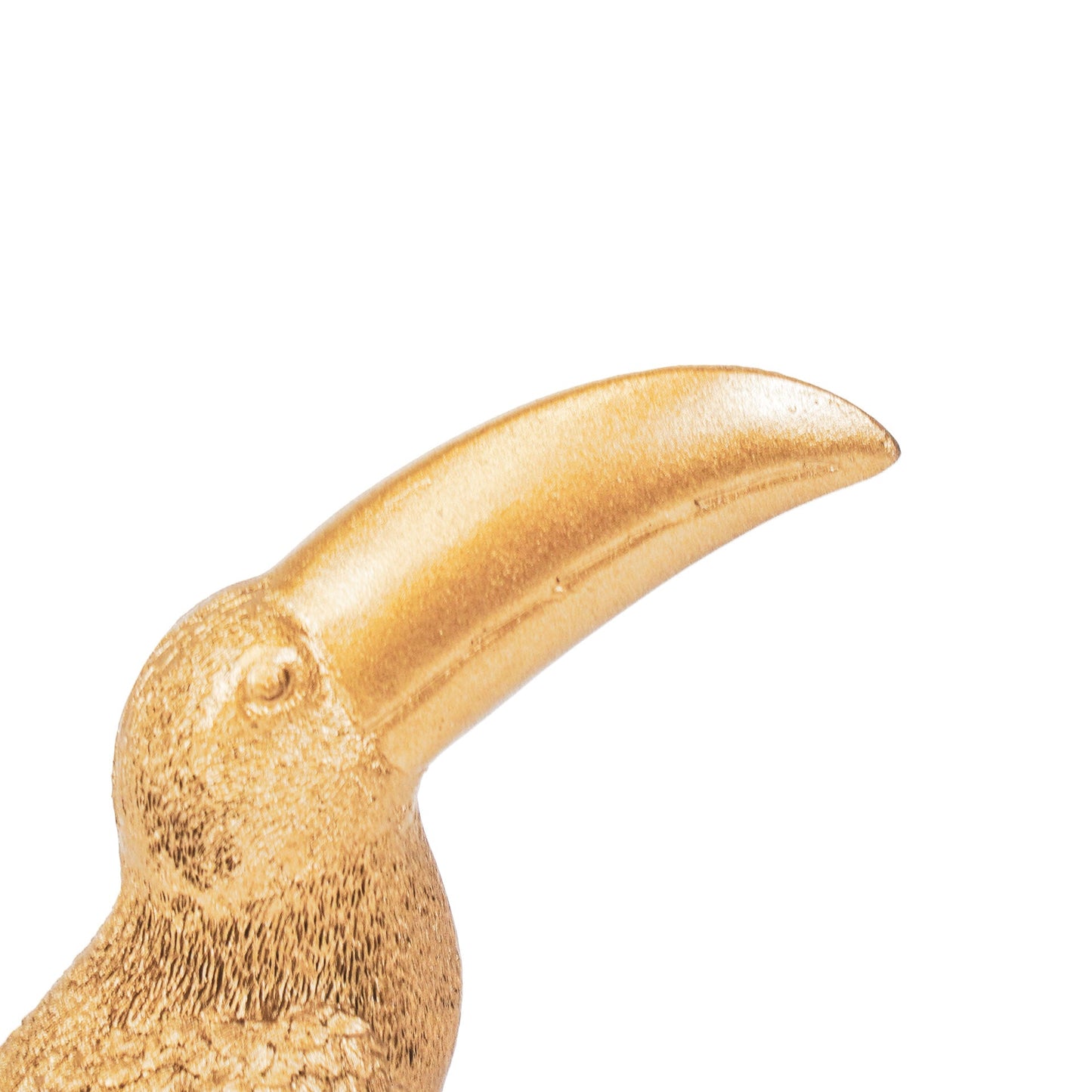 Goldene Tukan-Statue – 19 cm