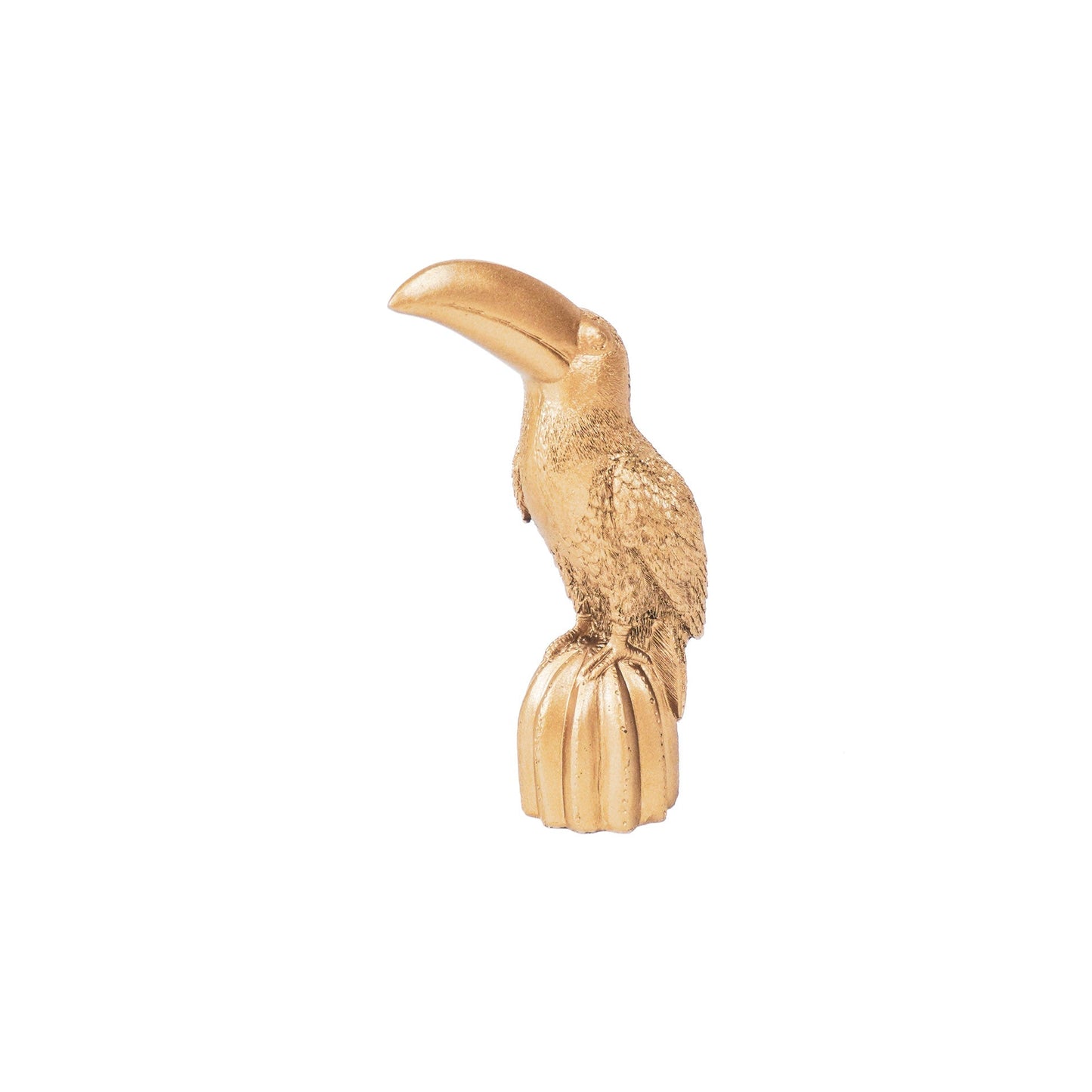 Goldene Tukan-Statue – 19 cm