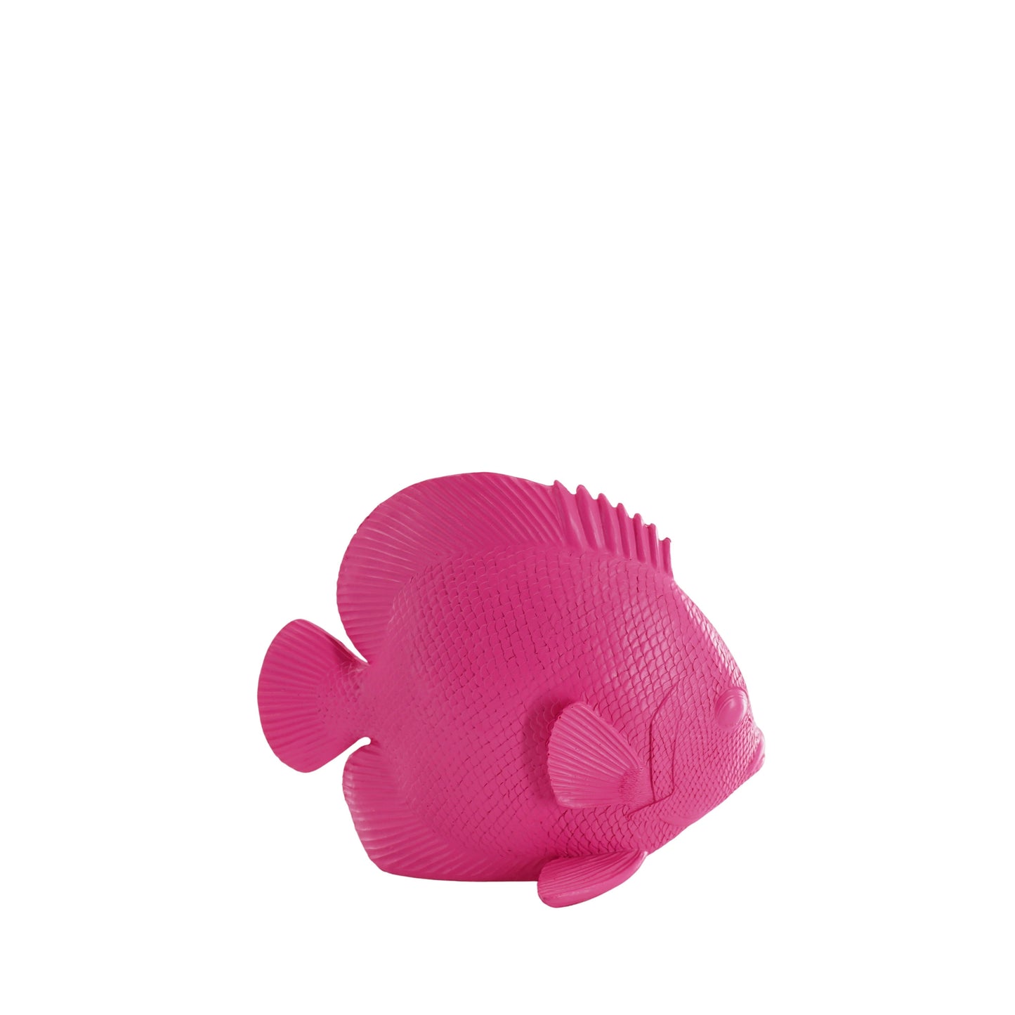 Neonpinke Fischdekoration – 19,5 cm