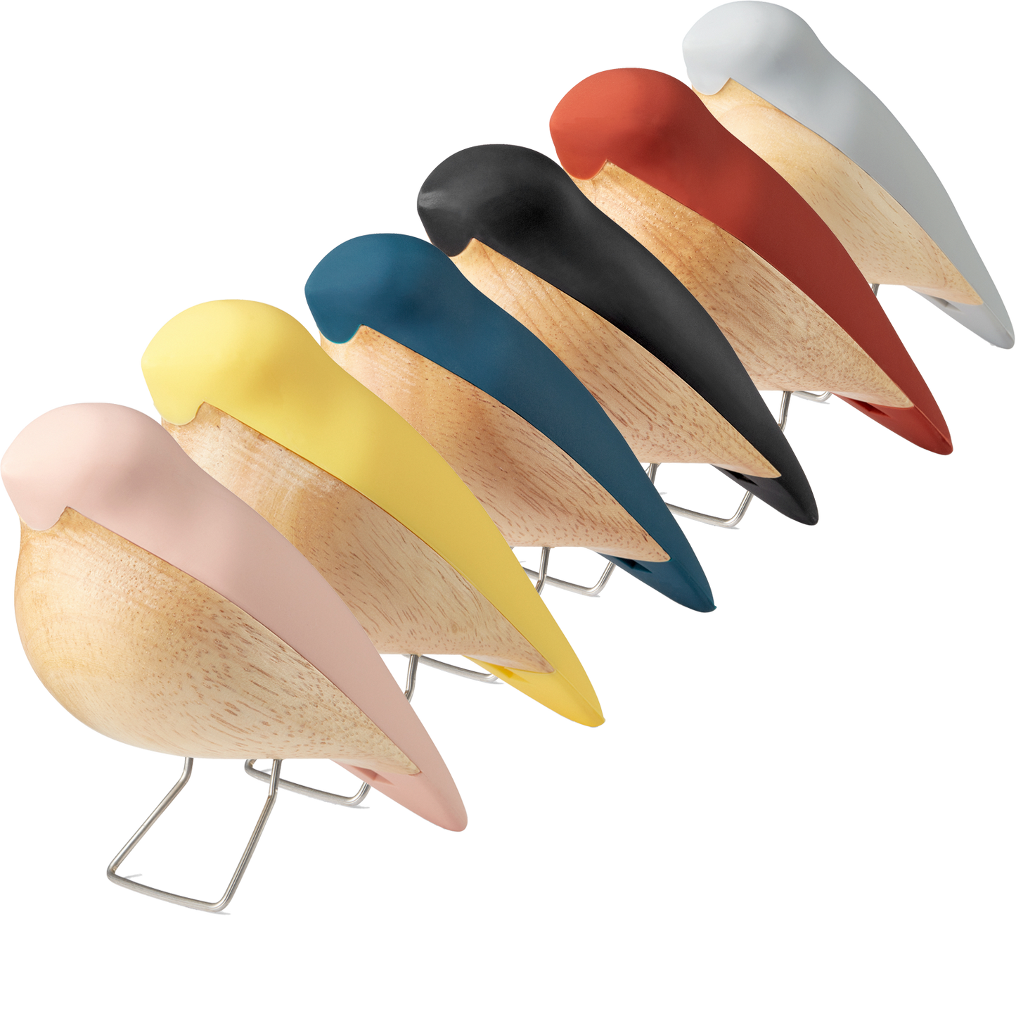 Design Copenhagen 'The Nightingale' 6 kleuren – grijs, blauw, geel, terracotta, roze, zwart – 14×6×11 cm