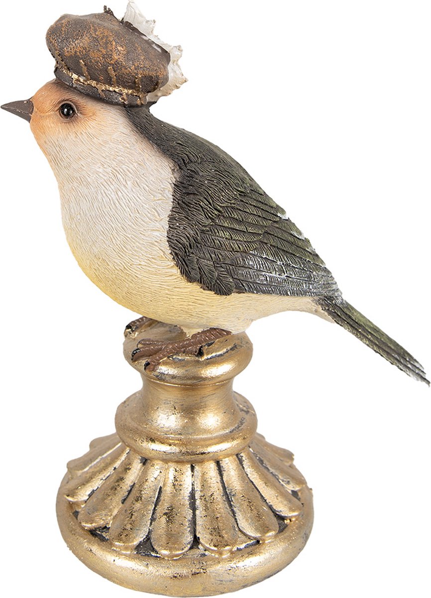 Vogelbeeldje met Barok Hoed