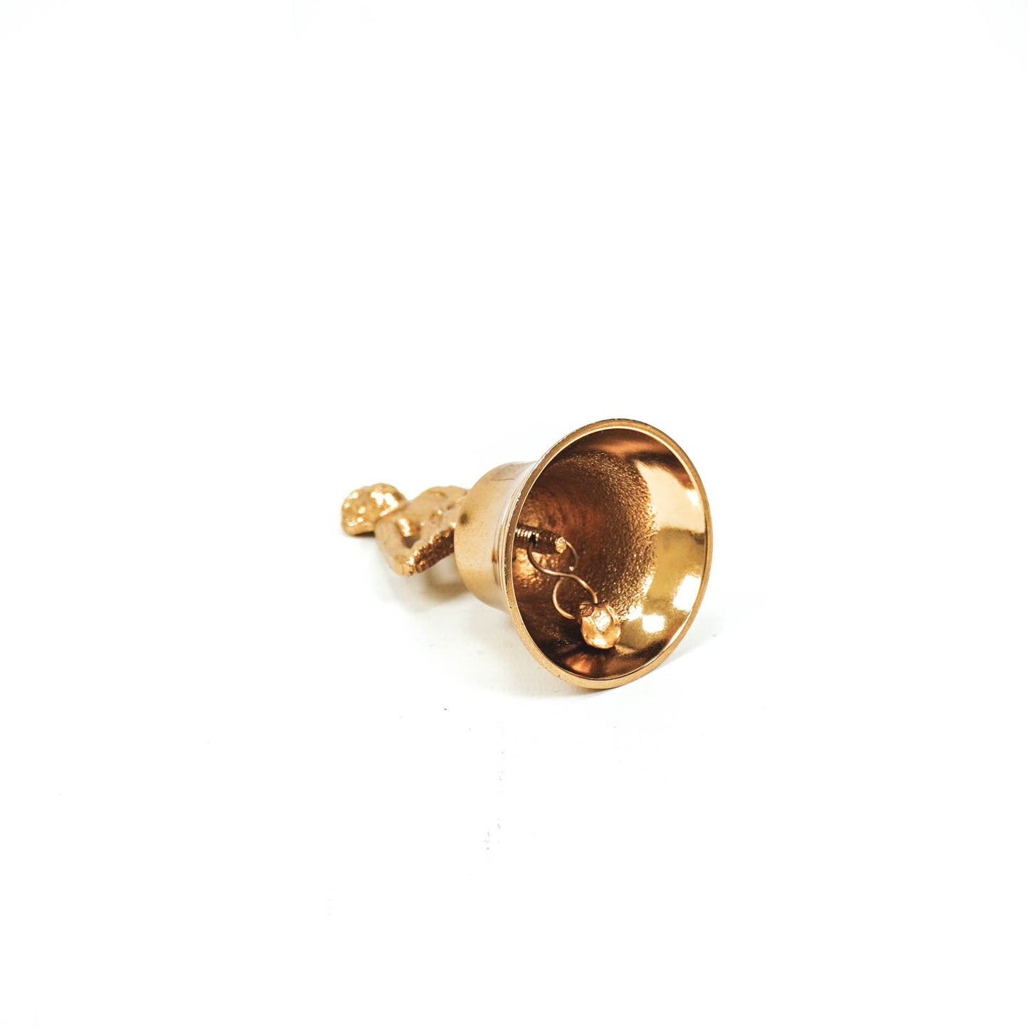 Dekorativer Butler Bell Monkey – Gold oder Silber