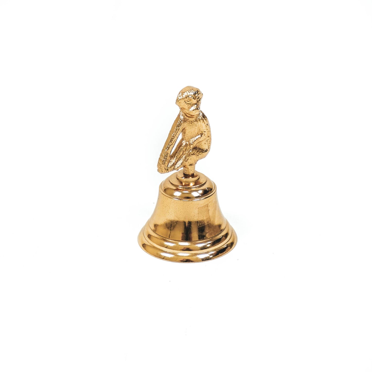 Dekorativer Butler Bell Monkey – Gold oder Silber