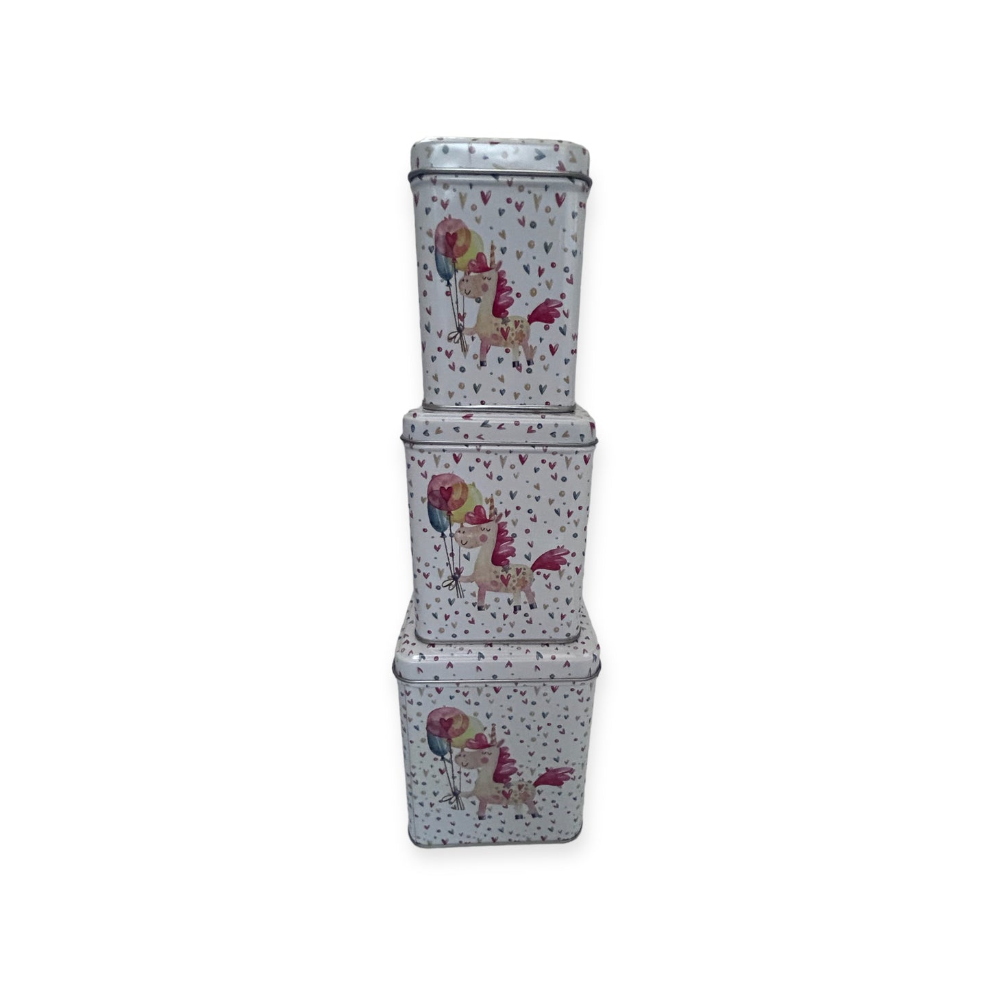 Bewaarblikken Eenhoorn – Set van 3 | Unicorn Design