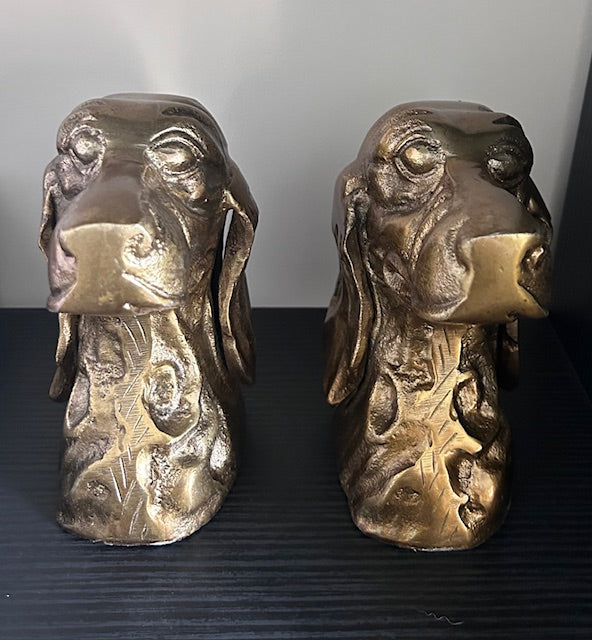 Boekensteunen Cocker Spaniël Goud – Set van 2