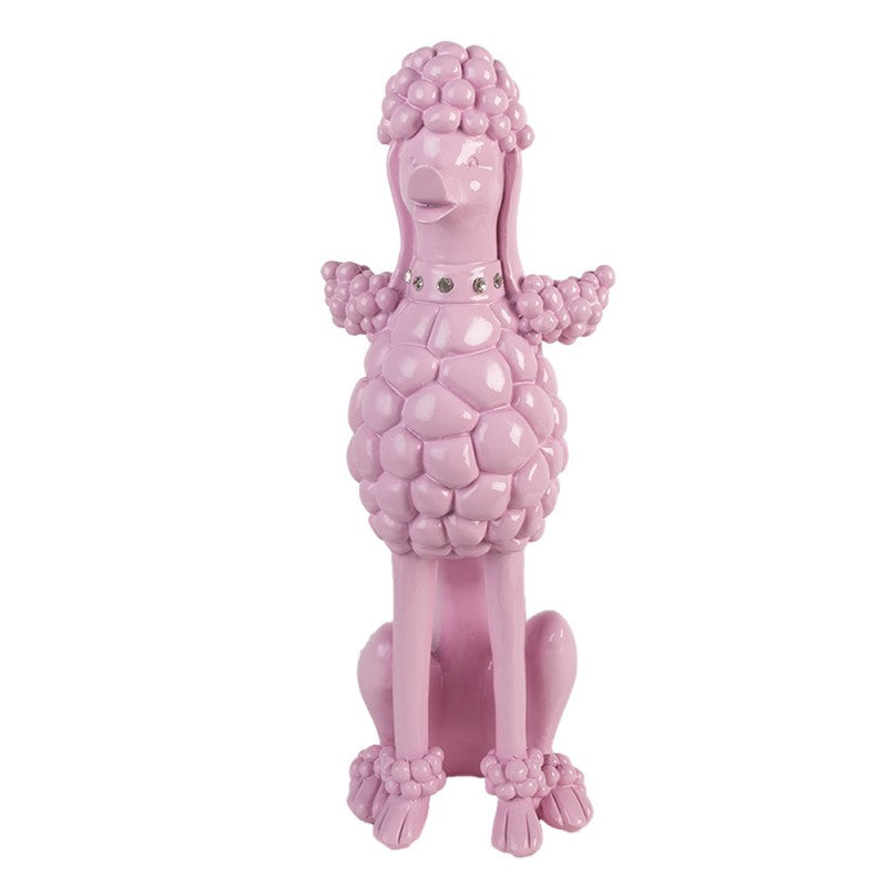 Roze Poedel Decoratiebeeld