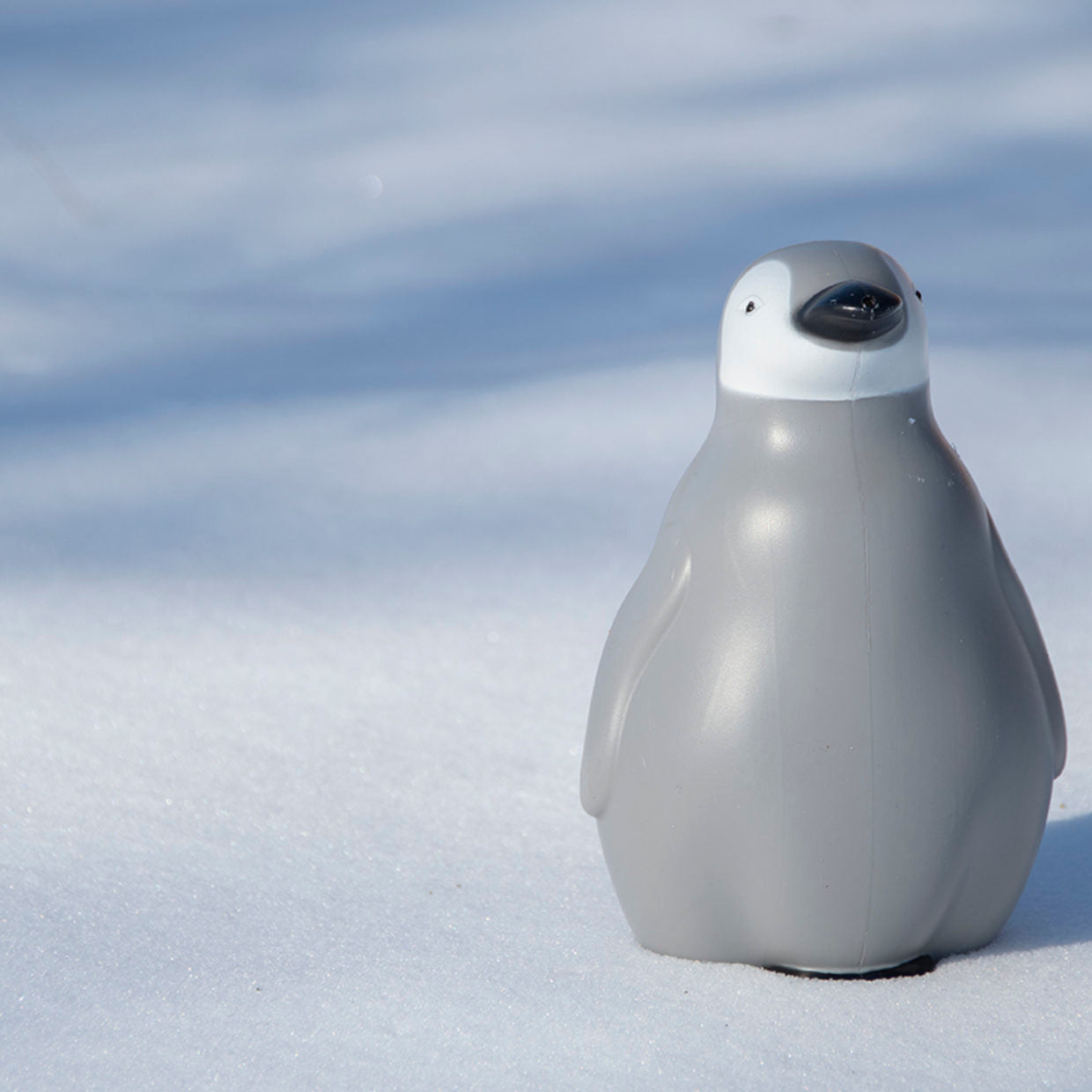 Gieter in de vorm van een pinguïn – zwart-grijs kunststof van Esschert Design