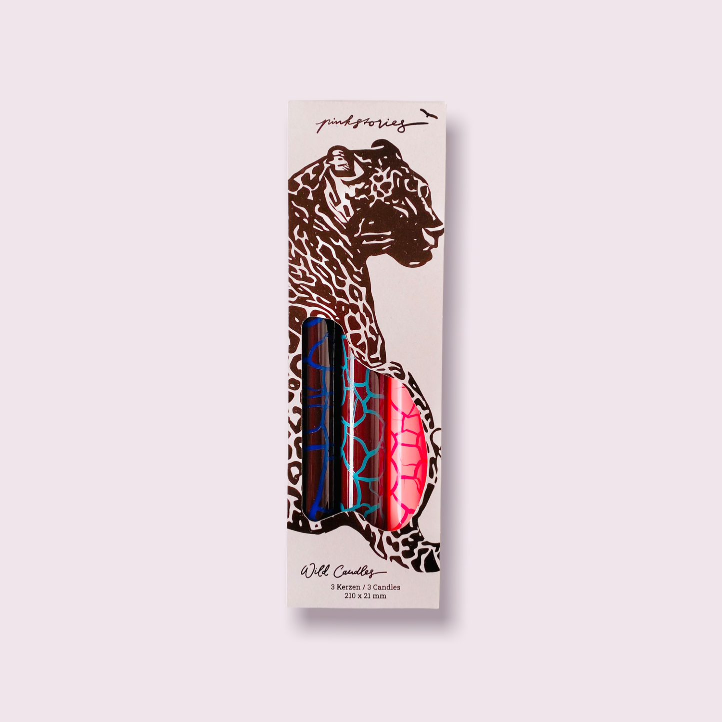 Set Kaarsen Jaguarprint – Handgemaakt & Vegan