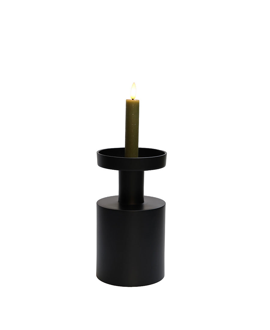 Navarro Kandelaren Zwart Metaal – Vase The World