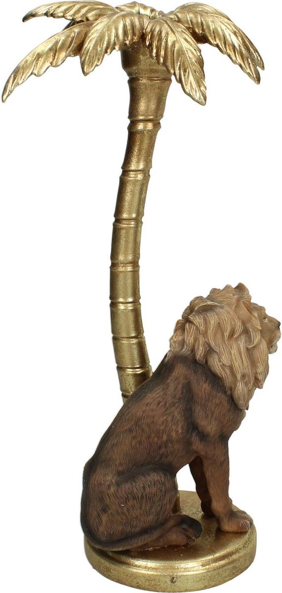 Lion Candlestick Palm Tree – Tropical & Chic