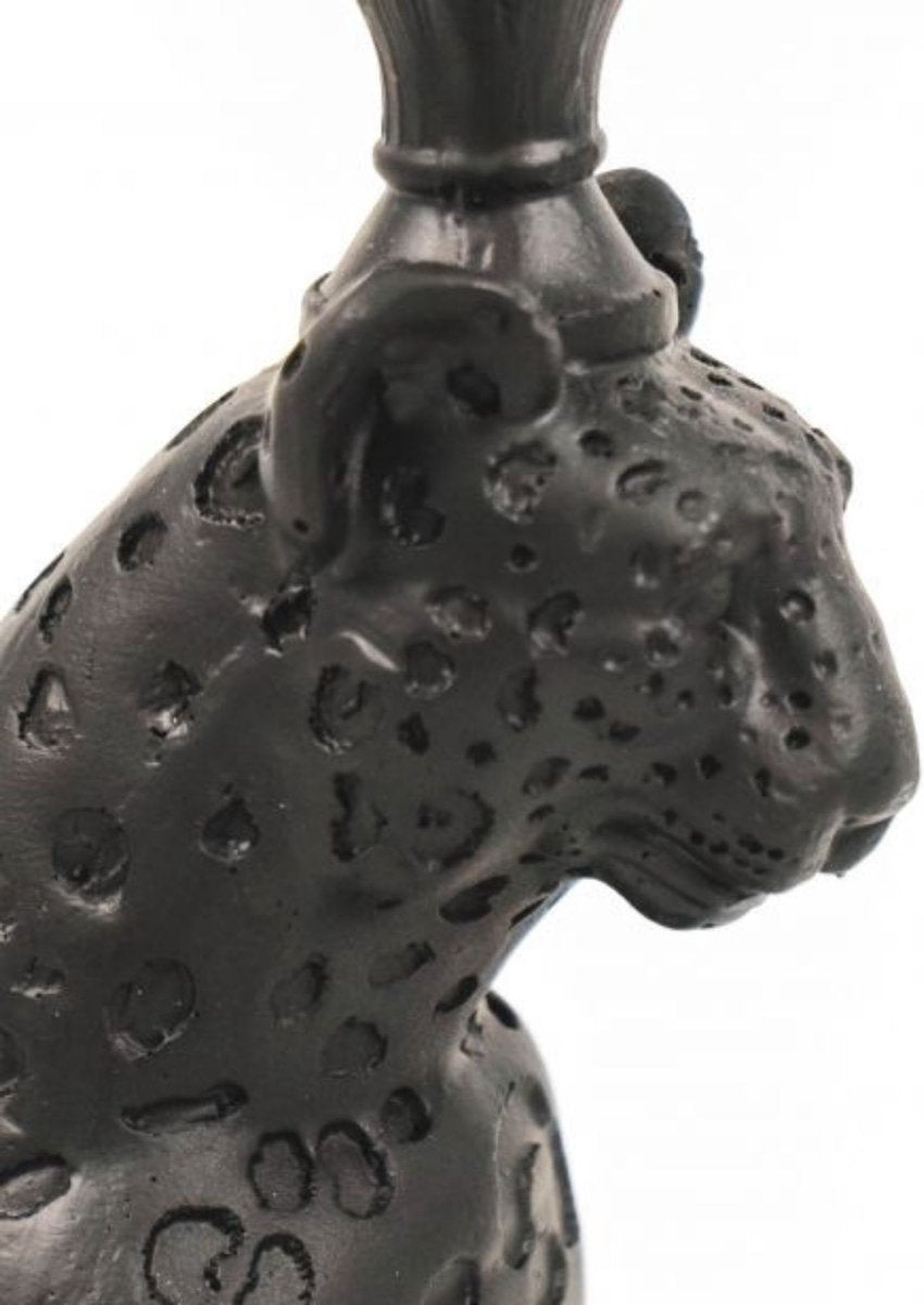 Leoparden-Kerzenhalter – Erhältlich in Gold und Schwarz