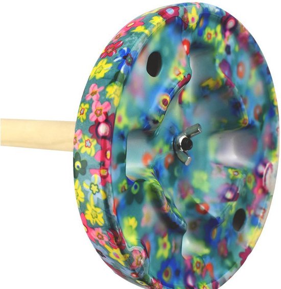 Keukenrolhouder Kikker Freddy – Blauw Bloemen