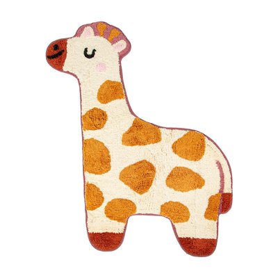 Giraffenvloerkleedje – Kinderkamer Katoen 57×80 cm