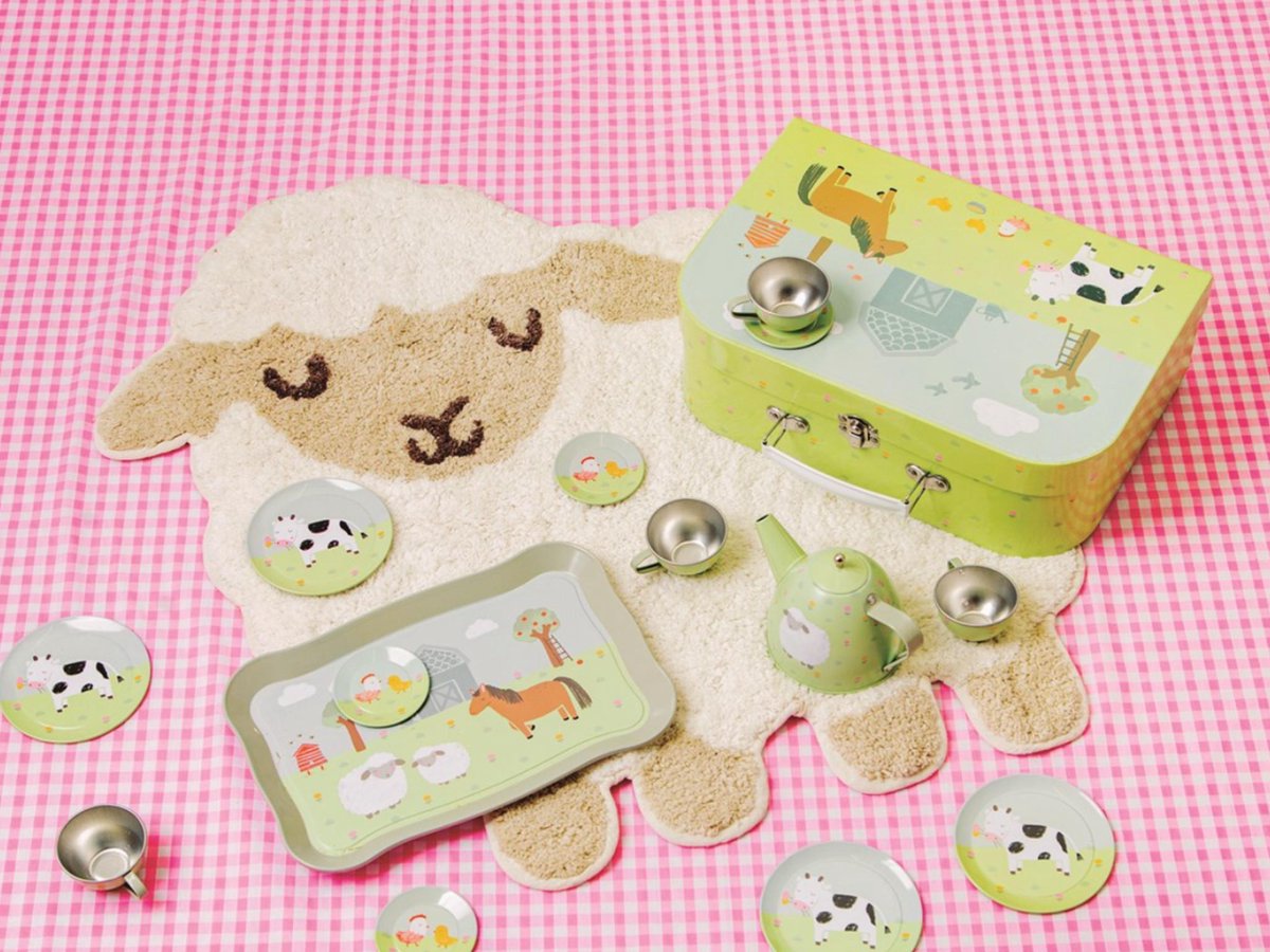 Schafteppich – Sass & Belle Kinderzimmer