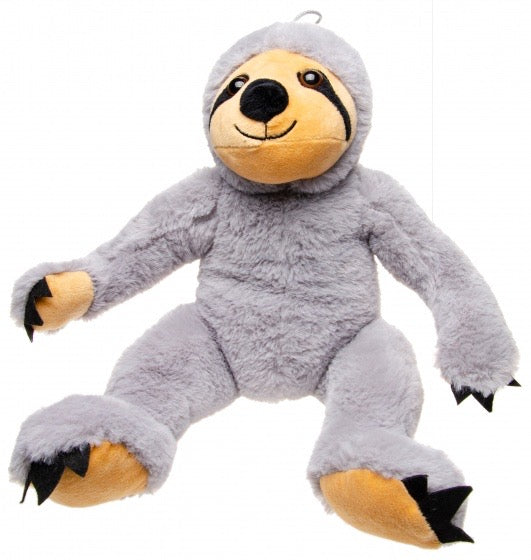 Zachte luiaard knuffel in grijs of bruin – pluche speelgoed