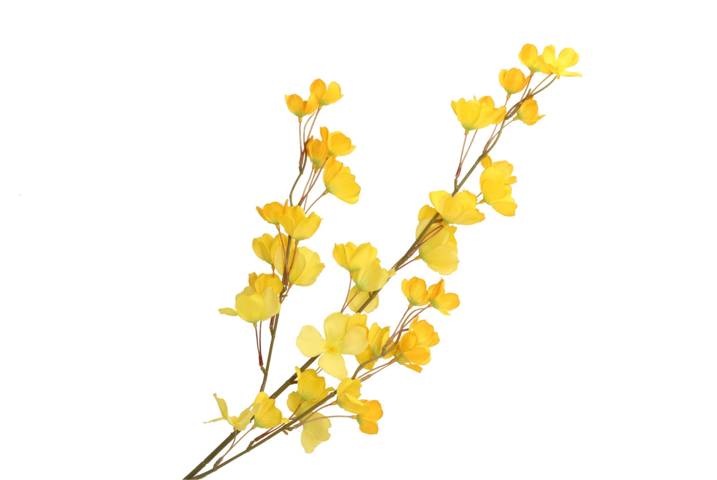 Zijdenbloem Wolfberry Geel – 106 cm
