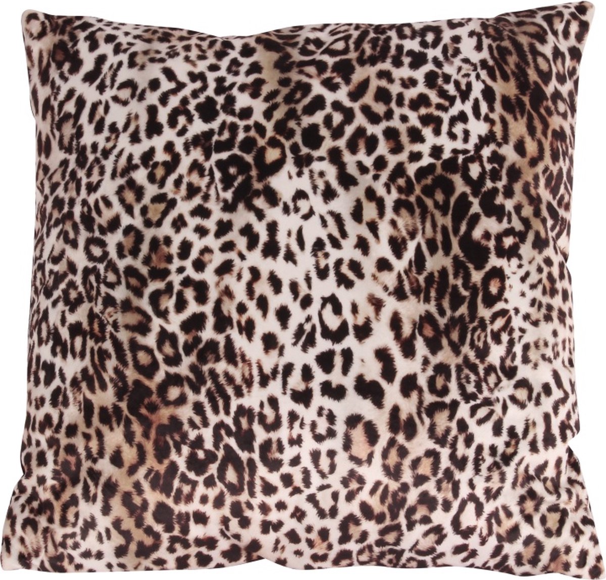 Kissen mit Leopardenmuster – Samtweicher Luxus in Braun & Beige