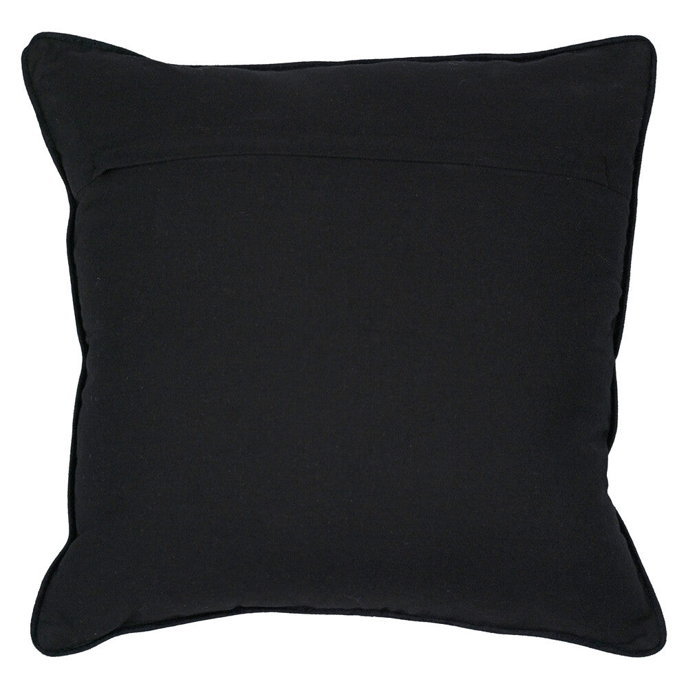 Schwarzes Kissen mit goldenen Tigern – 45 x 45 cm Luxusdruck