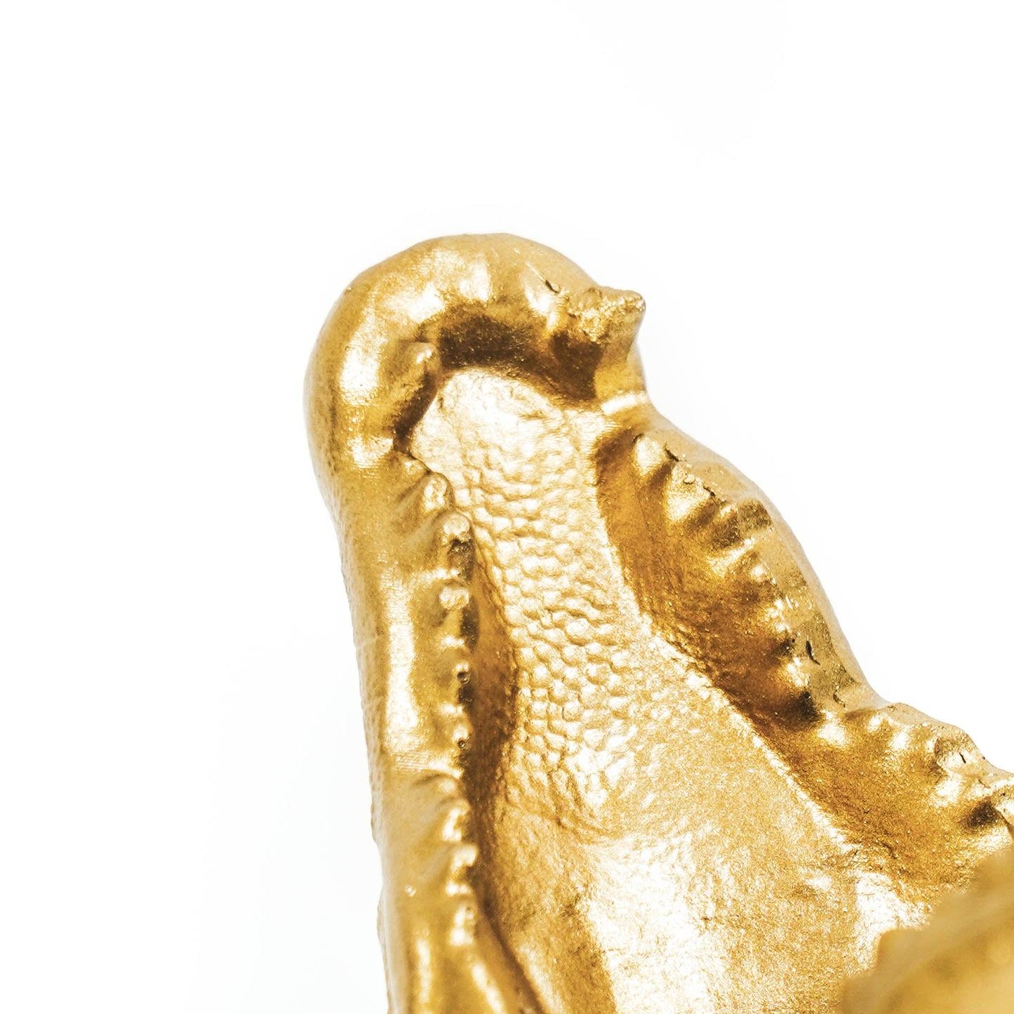 Golden Table Lamp Crocodile