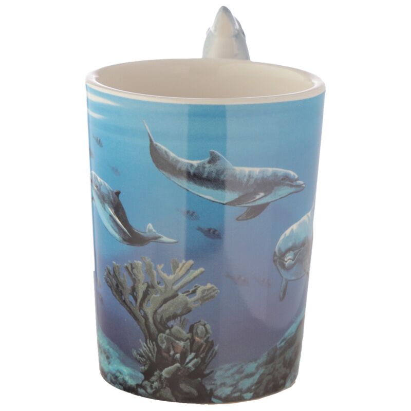 Delfin-Tasse Ocean Dive – 3D-Meerestasse 400 ml