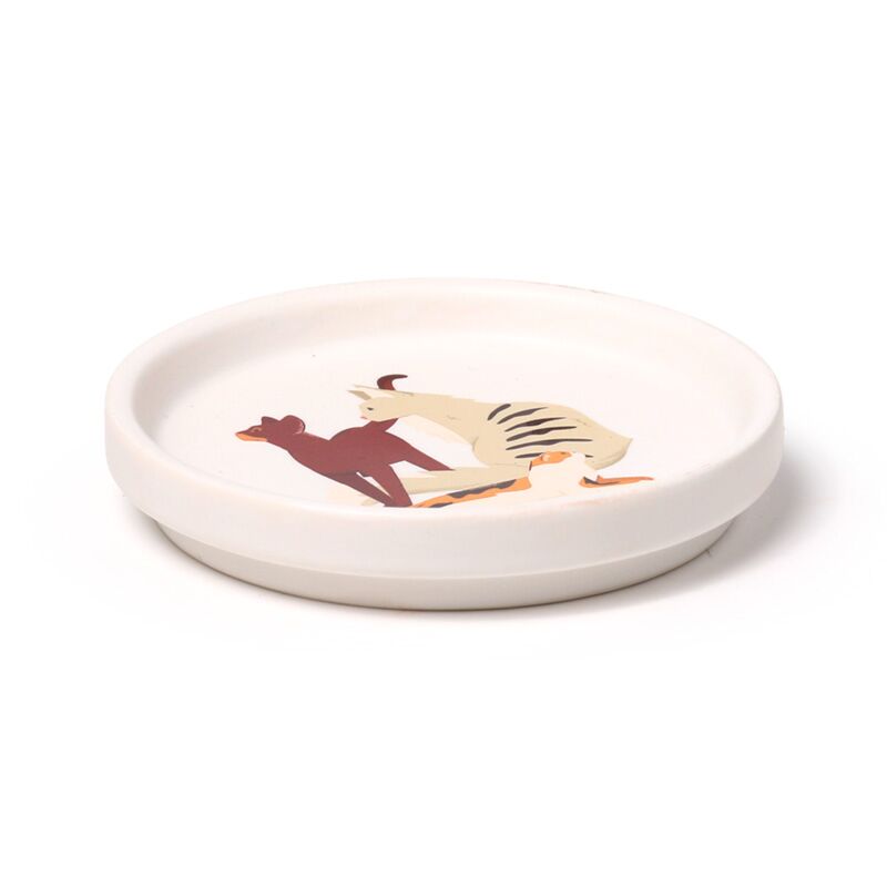 Porzellan-Katzenbecher mit Deckel – Fröhlich & Praktisch
