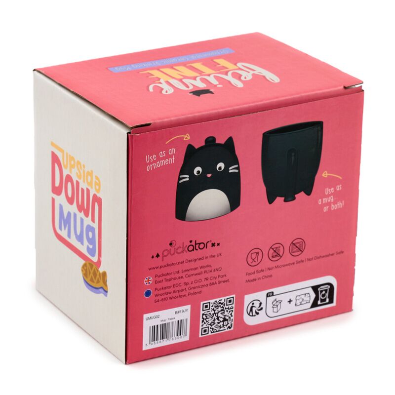 Cat Mug Upside Down – 400 ml Dolomite
