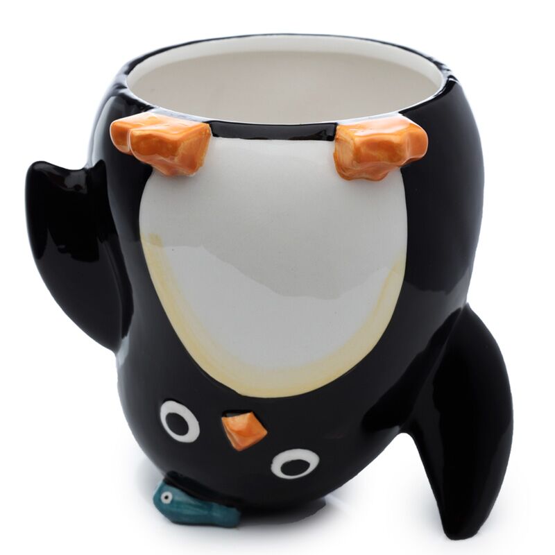 Upside Down Pinguin Tasse – Lustiges Design (400 ml)