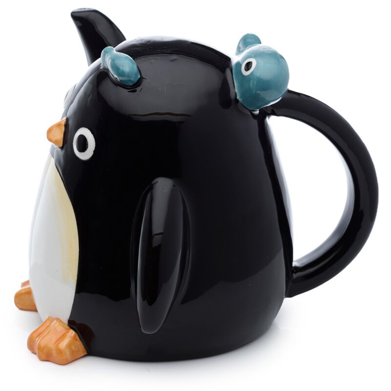 Upside Down Pinguin Tasse – Lustiges Design (400 ml)