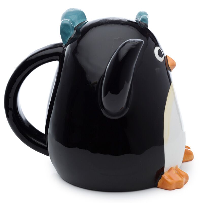 Upside Down Pinguin Tasse – Lustiges Design (400 ml)