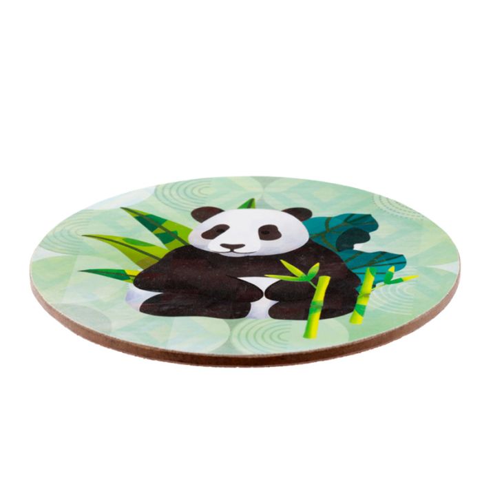 Panda Mok + Onderzetter – Porselein Set (300 ml)